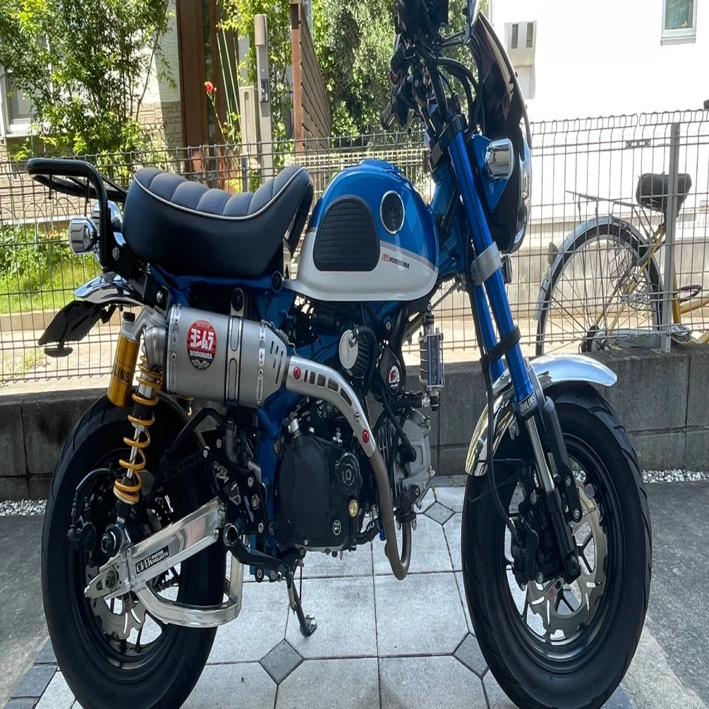初心者アラフィフでも大丈夫！モンキー125でバイクライフスタート