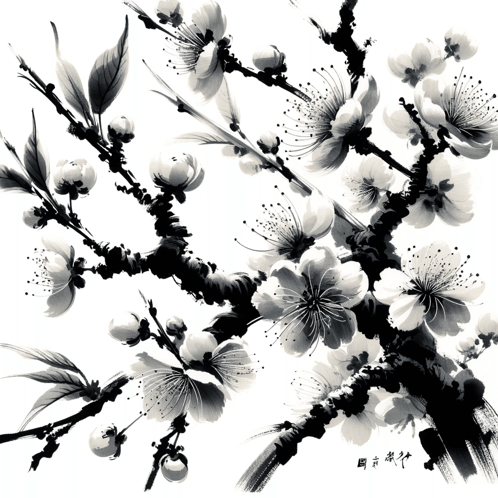 新しいGPTを作りました。 墨絵でイラストを描いてくれます。 Sumi e Master Expert in creating and