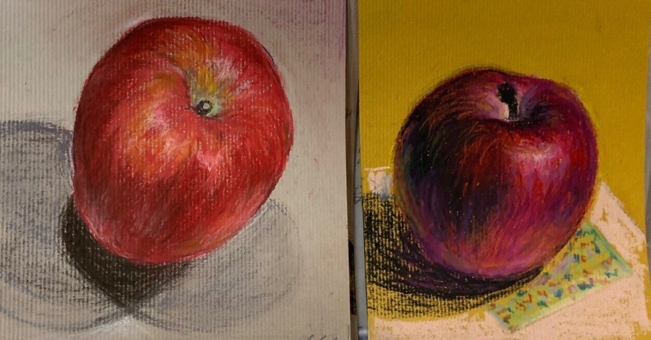 どんなりんごを描きますか｜もちもち
