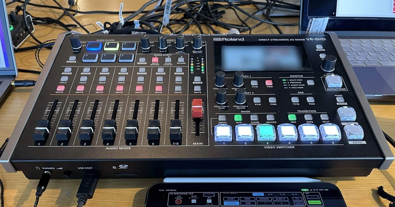 Roland VR-5 AVミキサーデジタルミキサービデオスイッチャーローランド 