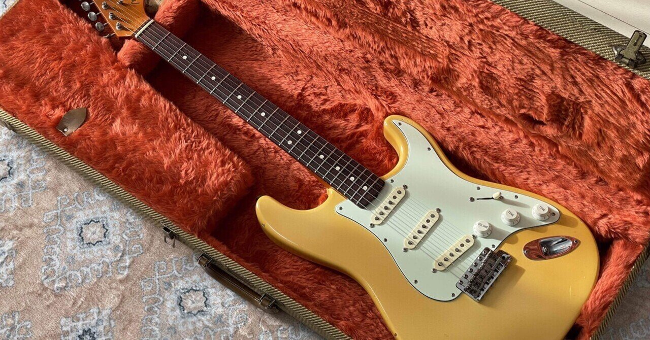フェンダー　ストラトキャスター　クリーム fender ストラトキャスター クリーム色