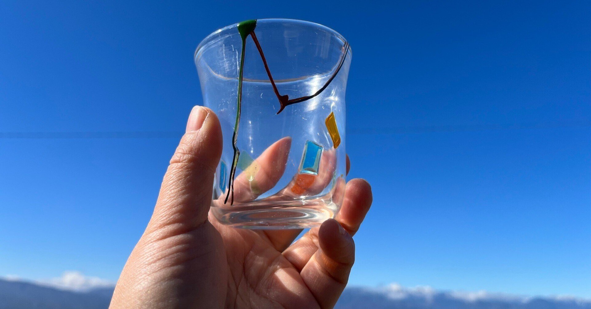 直して使う」ということ ー20年前に100均で買った硝子のコップー 直して使う」ということ ー20年前に100均で買った硝子のコップー