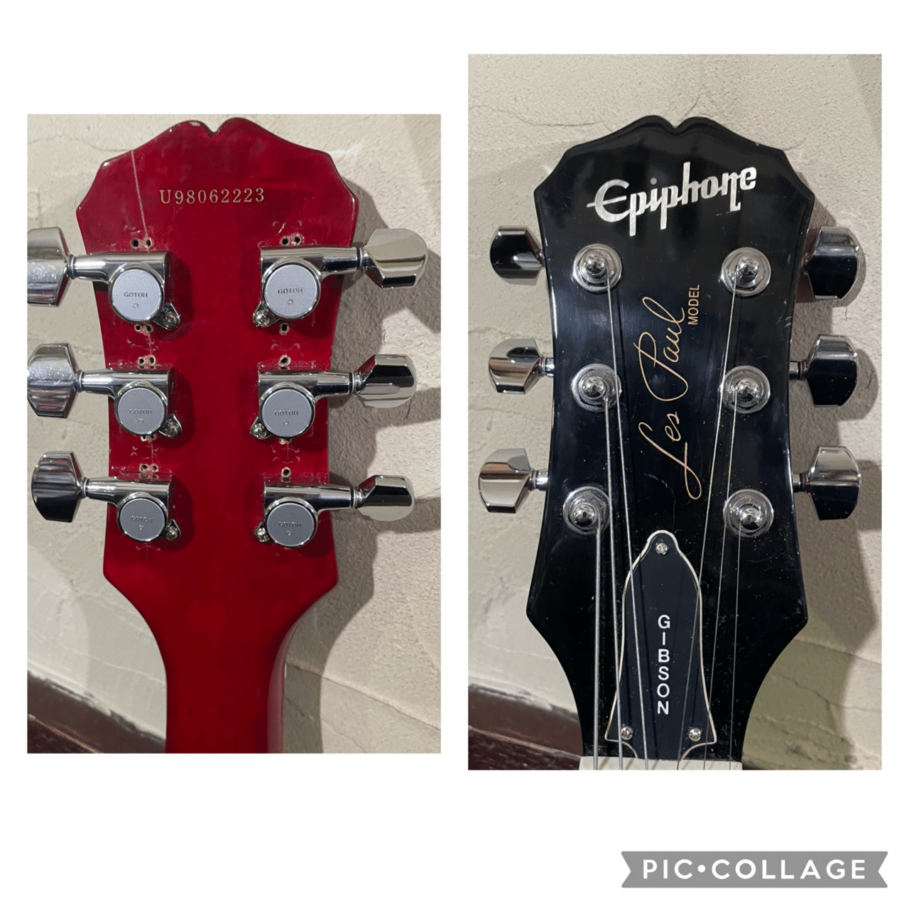 ハードレリック レスポールスタンダードタイプ黒 レプリカモデル　ラッカー仕上げ ☆レスポール スタンダードタイプ/カスタマイズ‐レプリカ☆ジャンク品