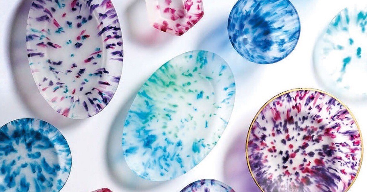 パート・ド・ヴェールのガラス食器｜岩本吉隆