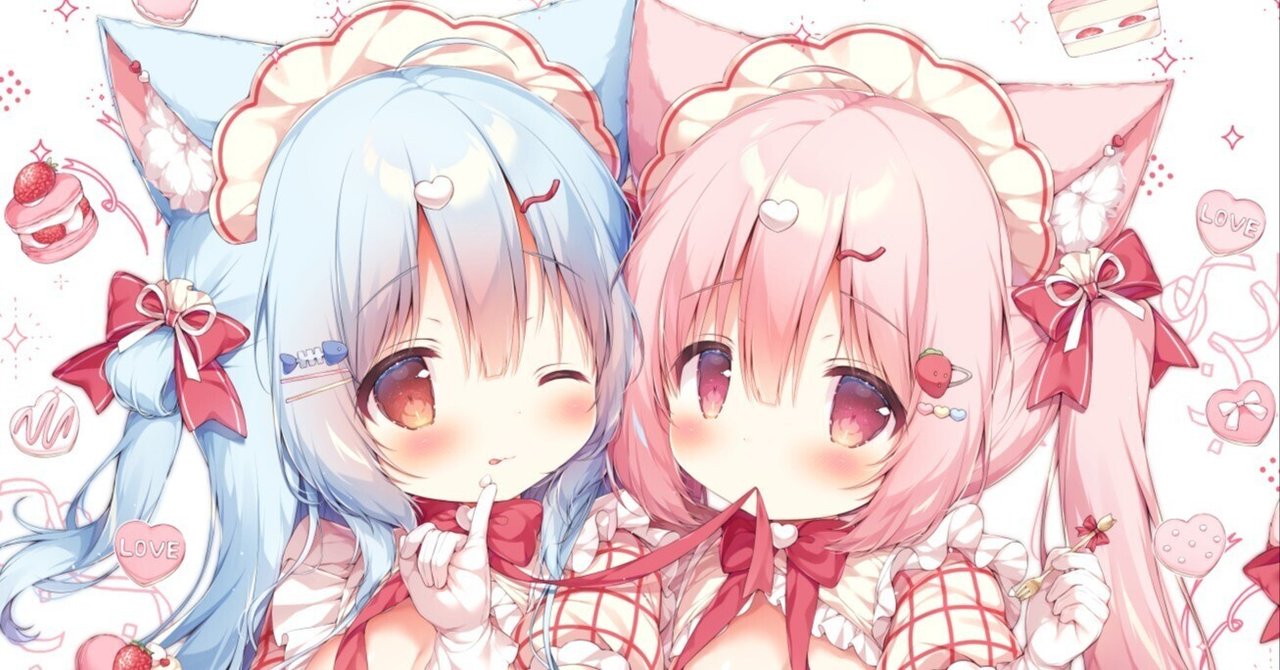 桃豆こまもち 魔法少女 こぼね&みるくB2タペストリー 未開封 ♥ 桃豆