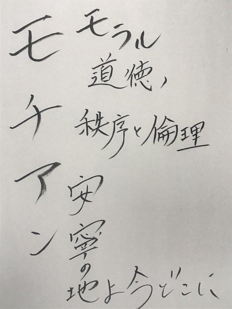 あいうえお作文 版画 モチアン やすたに ありさ Note