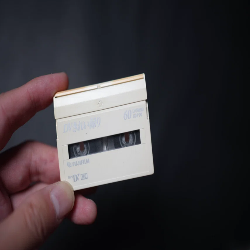 21年前にビデオカメラで撮った子どもの映像をMacに取り込んで残した