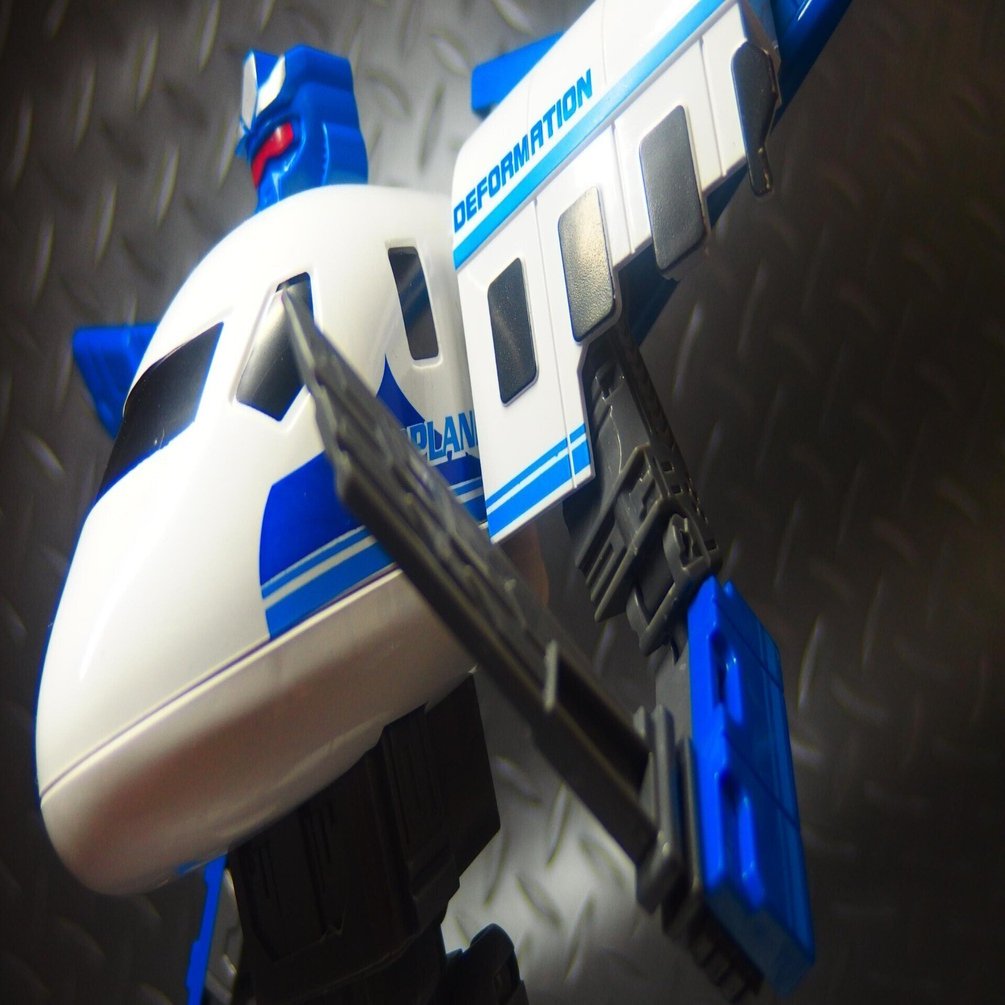 中国玩具][変形ロボ]卓上玩具レビュー227 NO.XG858E ジャンボジェット