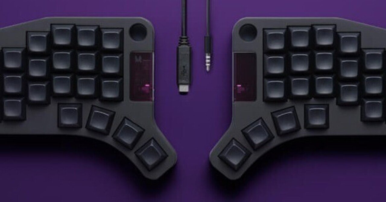 10月6日 変わったキーボードを見付けた セパレート型キーボード