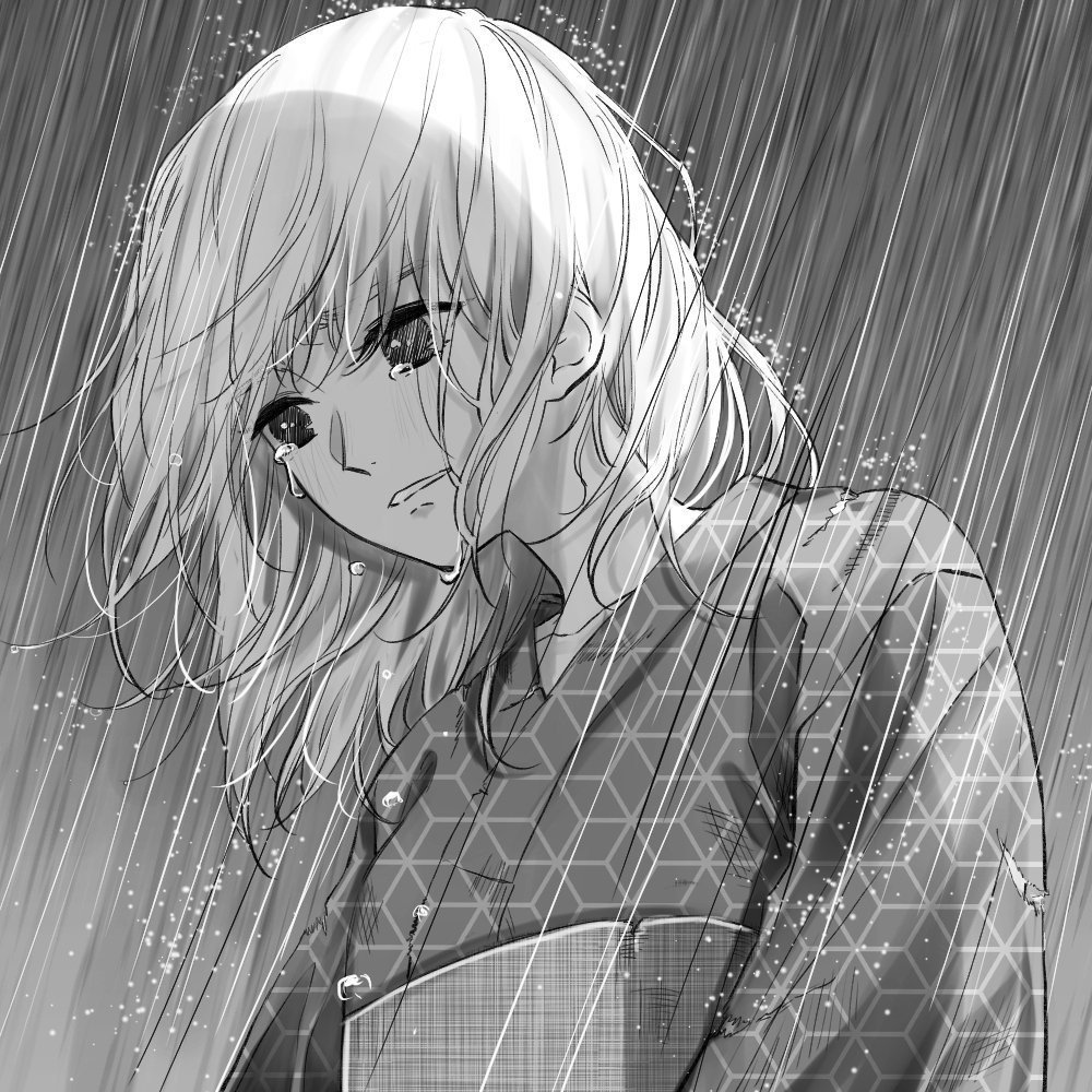 梅雨の空を見上げる巫女 設定イラスト 小束弓月 Note 梅雨の空を見上げる巫女 設定イラスト 小束弓月 Note