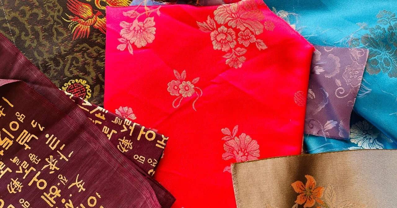 Unique Silk & Faux Silk｜pojagi*sono