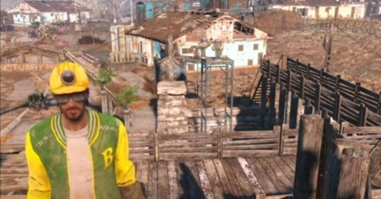 フォールアウト4 分岐 分解図｜セイタカアワダチソウを抜く人