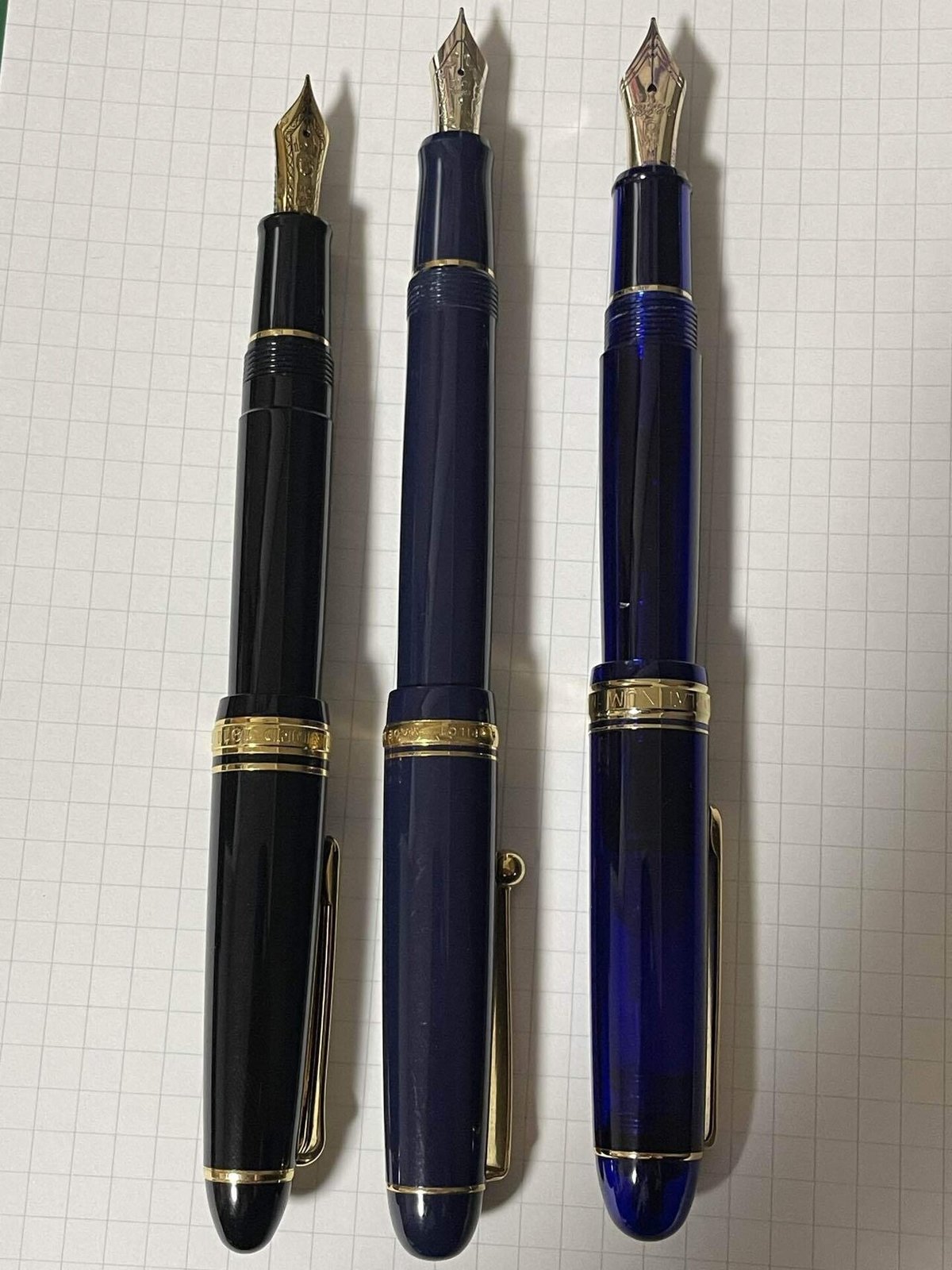万年筆】国内3社の金ペン(エントリーモデル)はどれがいい？｜もじゃランド 