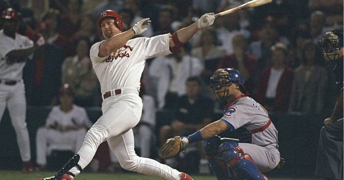 マグワイア選手 ホームラン62本記念バット
