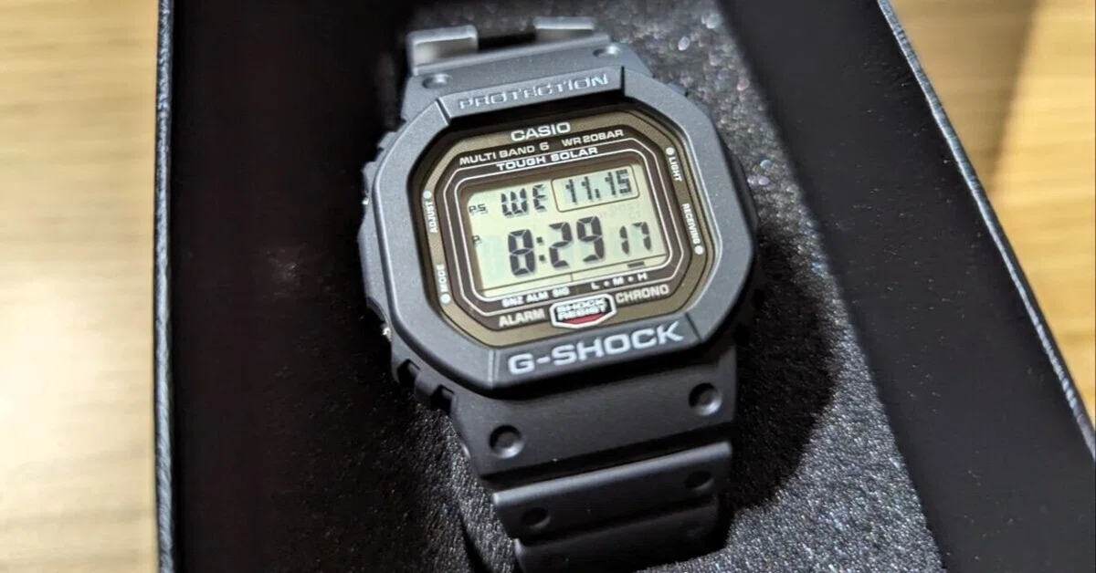 スマートウォッチ全盛の時代にあえて無骨なG-SHOCKを買ってみる｜西村 