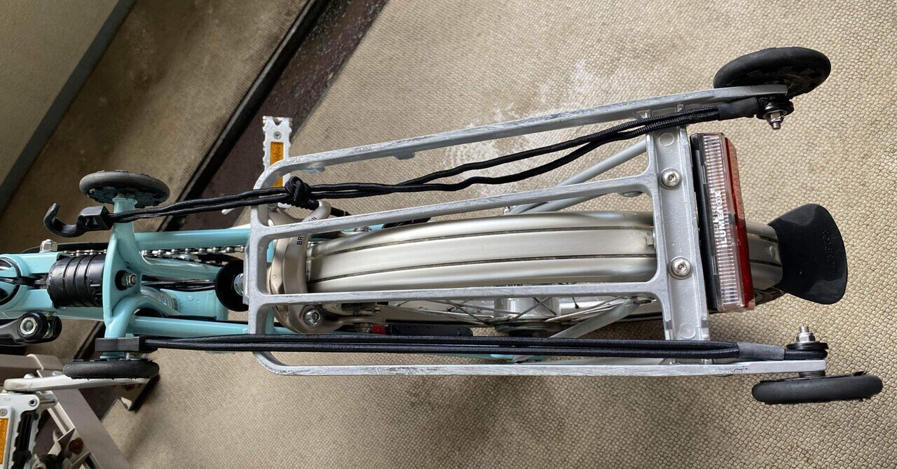 旧型 ブロンプトン 純正リアキャリア BROMPTON - レア 純正