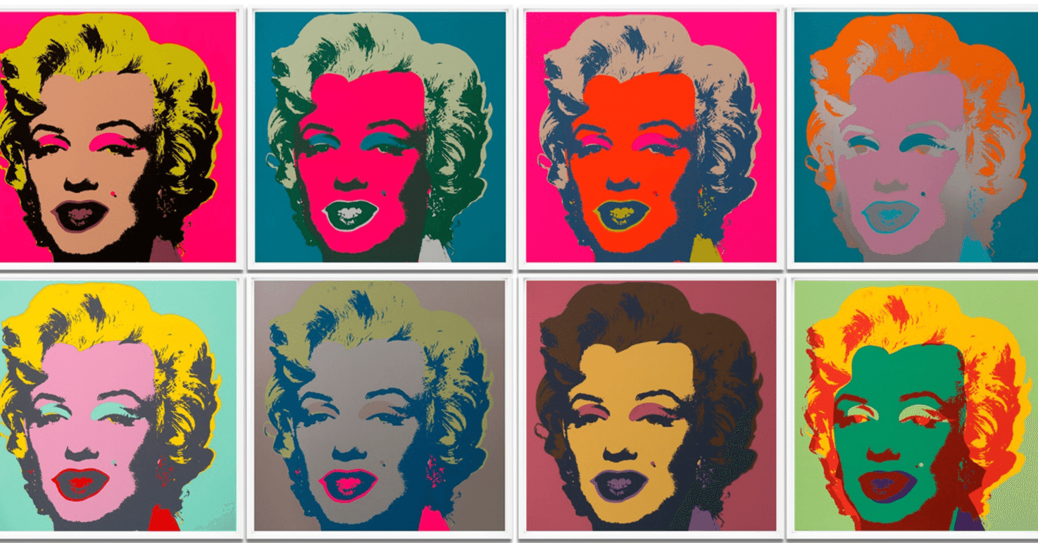 アンディ・ウォーホル 版画 シルクスクリーン 「マリリン・モンロー