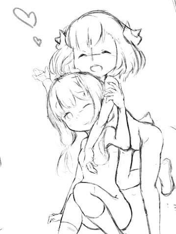 メイキング Pixiv百合イラコン ざっくり解説編 外鯨 イラストレーター Note