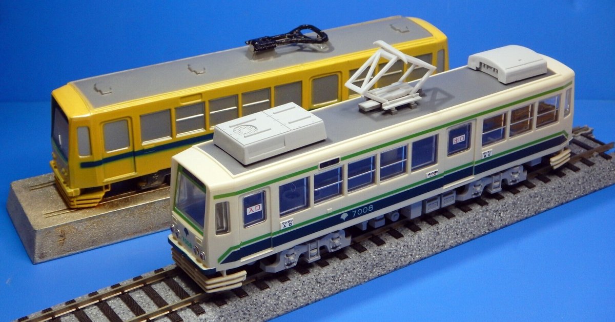 1/80の都電7000形｜佐々木大悟 Dai-Go-Sasaki