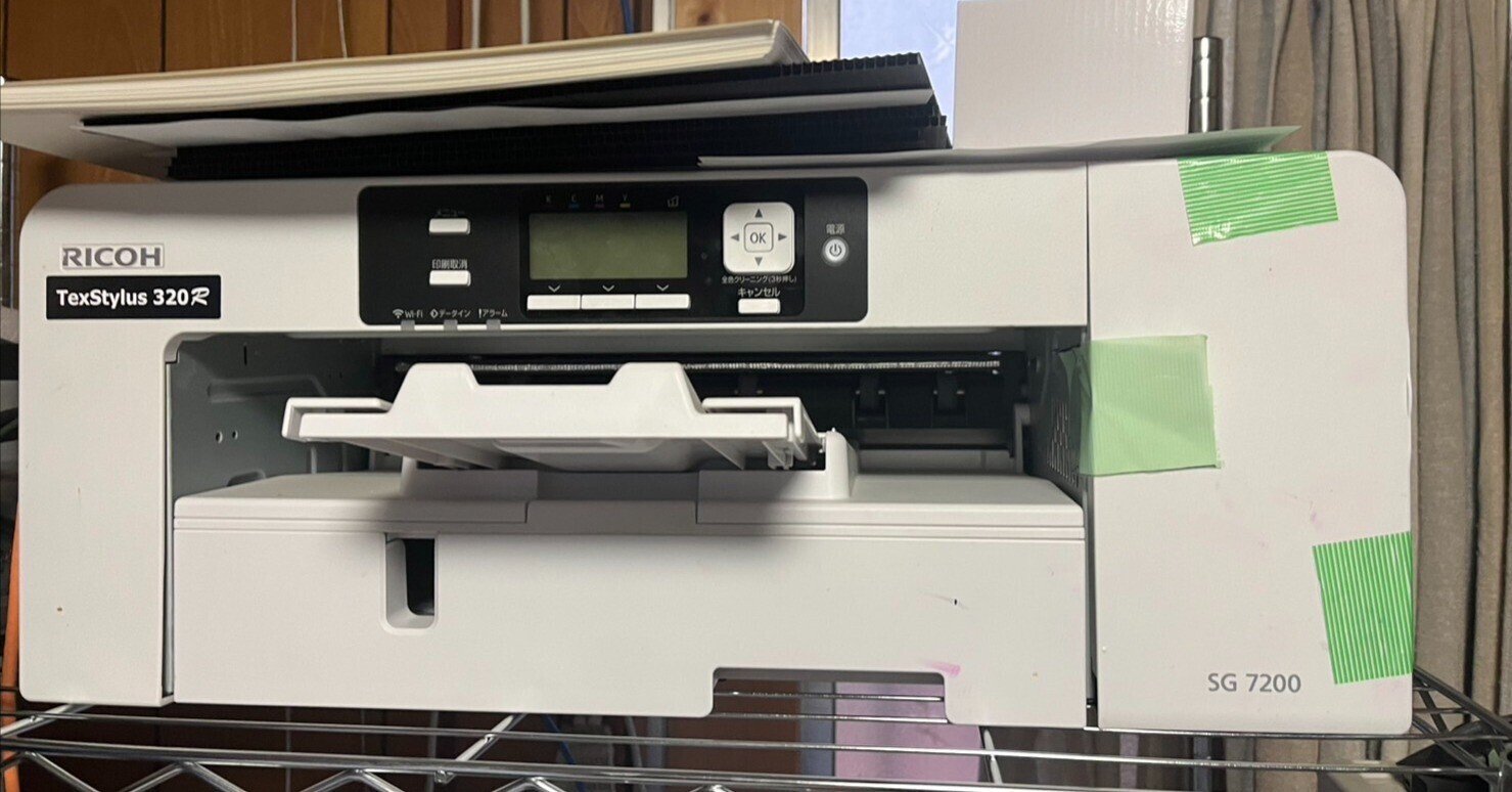 昇華プリンタの調整、改善 SG7200編 #ハンドメイド実践日記601 昇華プリンタの調整、改善 SG7200編 #ハンドメイド実践日記601