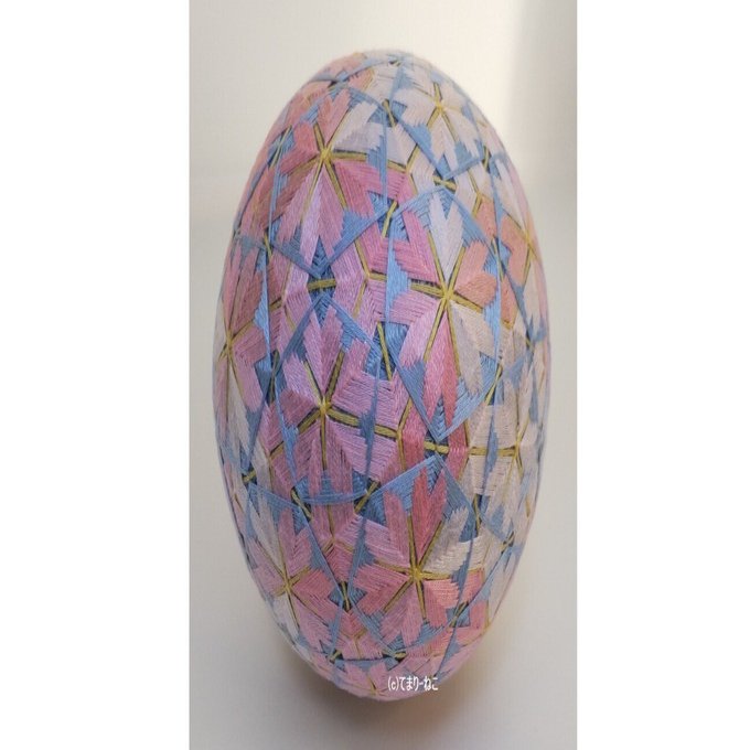 189 手まり「32面の桜」の作り方｜てまり-ねこ