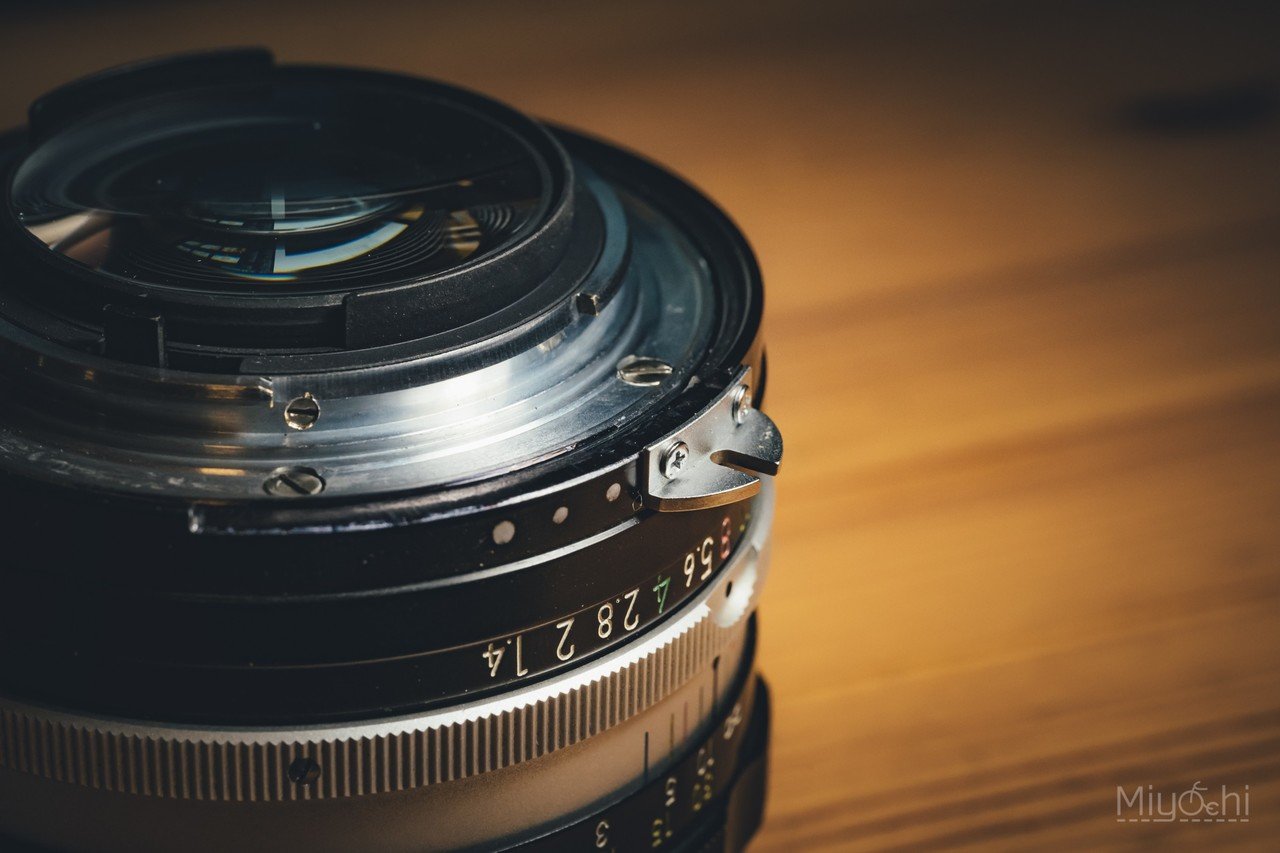 ニコンのレンズの歴史を軽く説明しながら非Aiレンズを改造してF