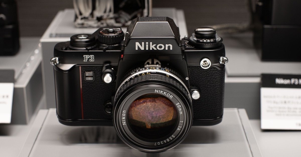 Nikon F3 一眼レフカメラ 50mmレンズ付き（ニコン F3 × AI