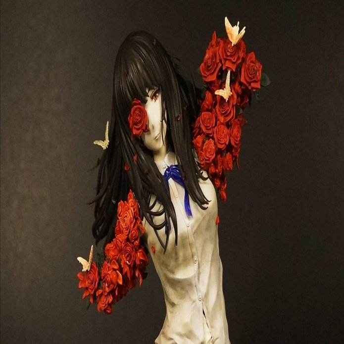 殻ノ少女] 朽木冬子『花葬』 - 元絵、製作ポイント、塗装レシピ