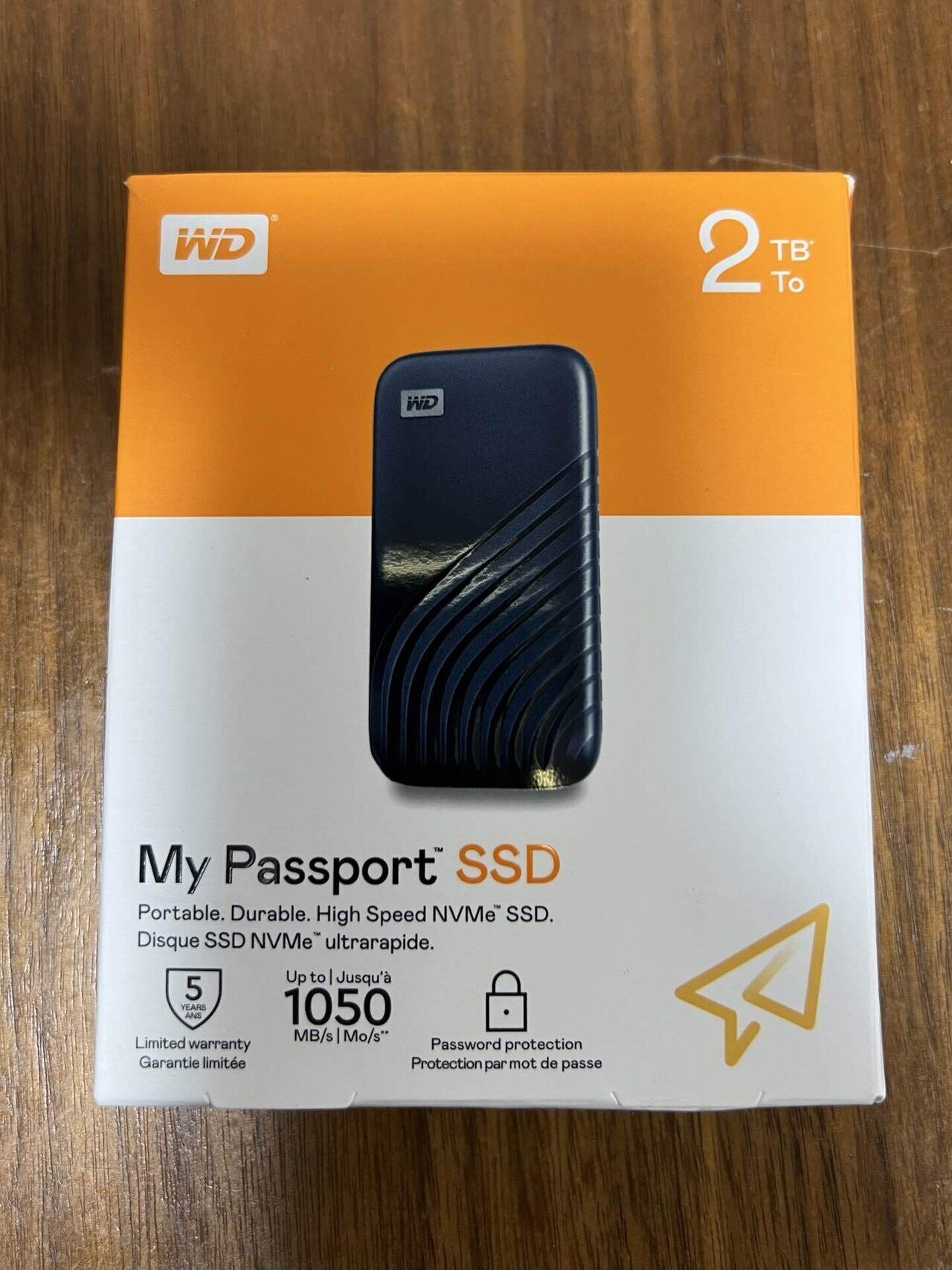 ウエスタンデジタル WD My Passport SSD 2TB ブルー Amazon.com: WD 2TB My Passport SSD Portable External Solid