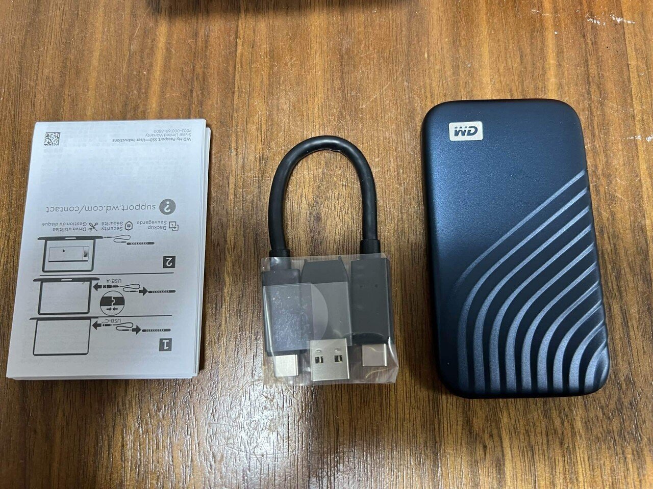 ウエスタンデジタル WD My Passport SSD 2TB ブルー Amazon.com: WD 2TB My Passport SSD Portable External Solid