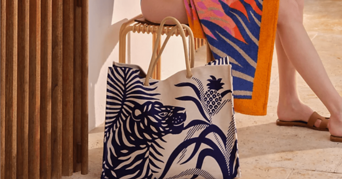 HERMES お洒落な【ビーチバッグ ティーグル・ア・ラナナス】人気 HERMES お洒落な【ビーチバッグ ティーグル・ア・ラナナス】人気