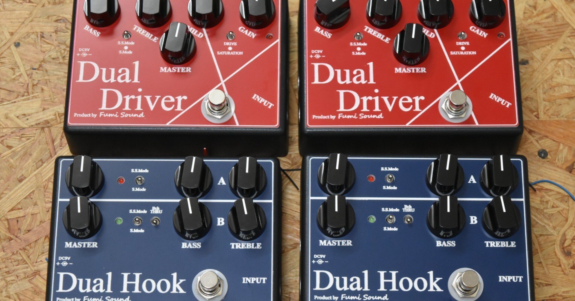 ベース fumi sound dual driver Dual Driver】Fumi Soundの新作ドライブプリアンプ！｜ポング