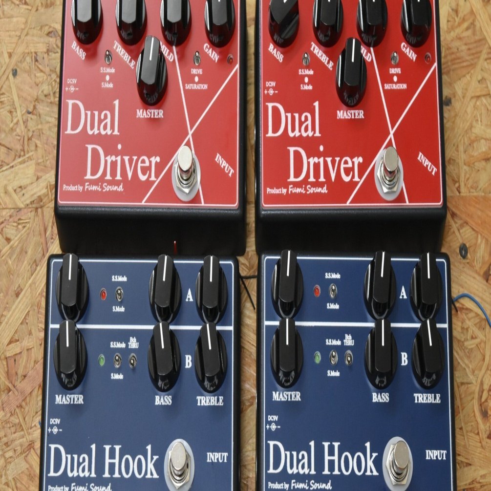 ベース fumi sound dual driver Dual Driver】Fumi Soundの新作ドライブプリアンプ！｜ポング