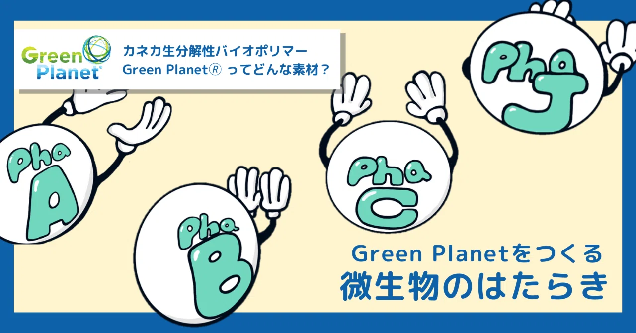 微生物のはたらき －Green Planet が微生物の体でつくられるまで