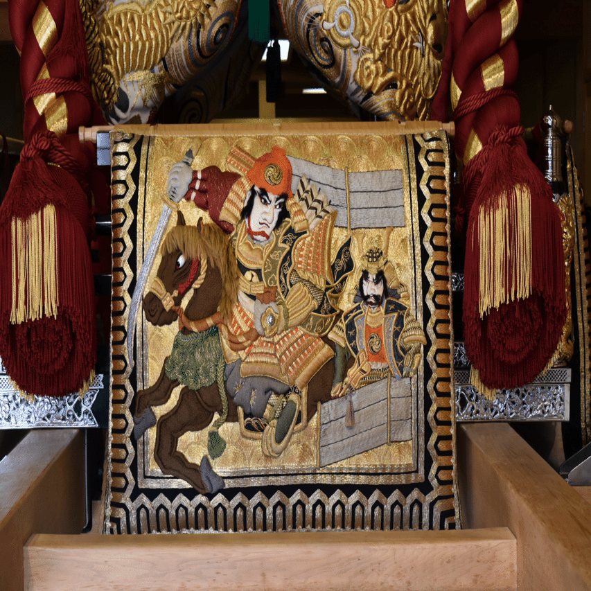 妻鹿先代屋台を鑑賞(妻鹿町史料館)｜姫路いきもの写真