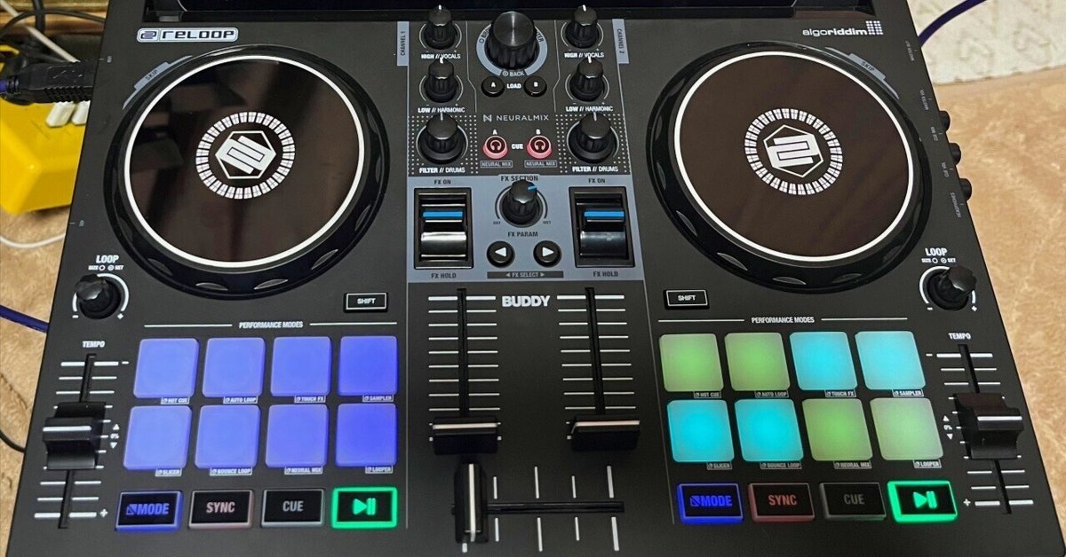 Reloop Buddyを使用する|Uyeno Reloop Buddyを使用する|Uyeno