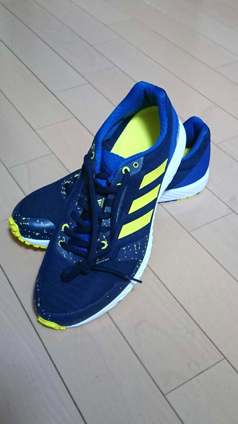 夏のスピード練用に Adizero Rc 考える脚 Note
