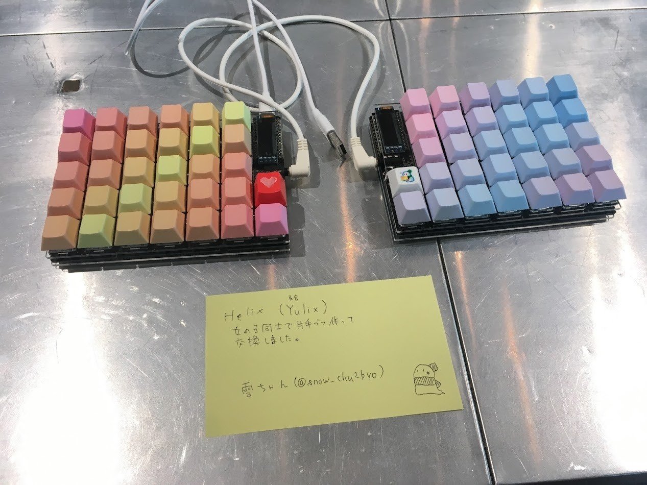 キーボード Claw 44 Ver 2 GitHub - yfuku/claw44