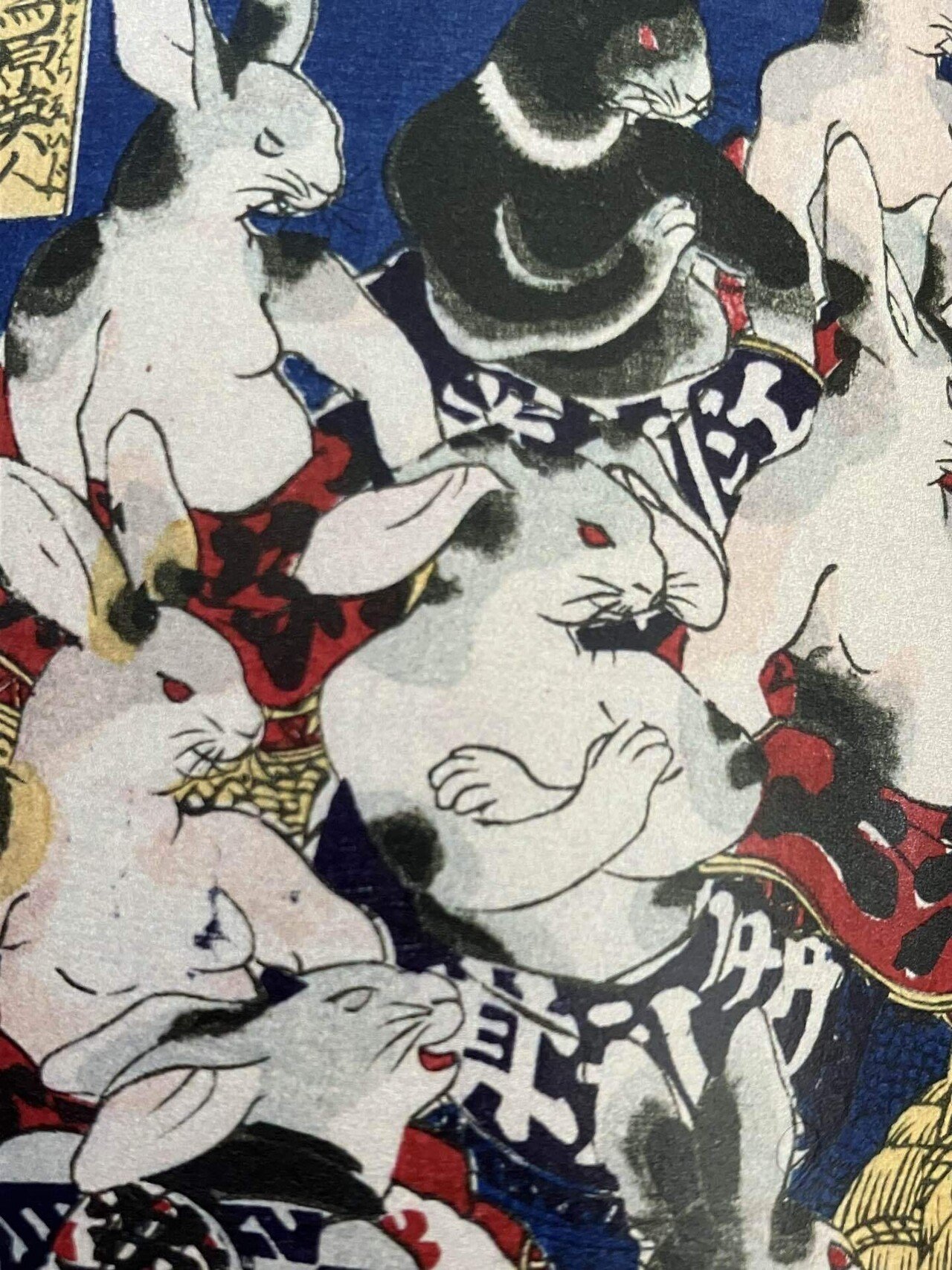 兎の相撲という、浮世絵の傑作｜Ladybug Ink