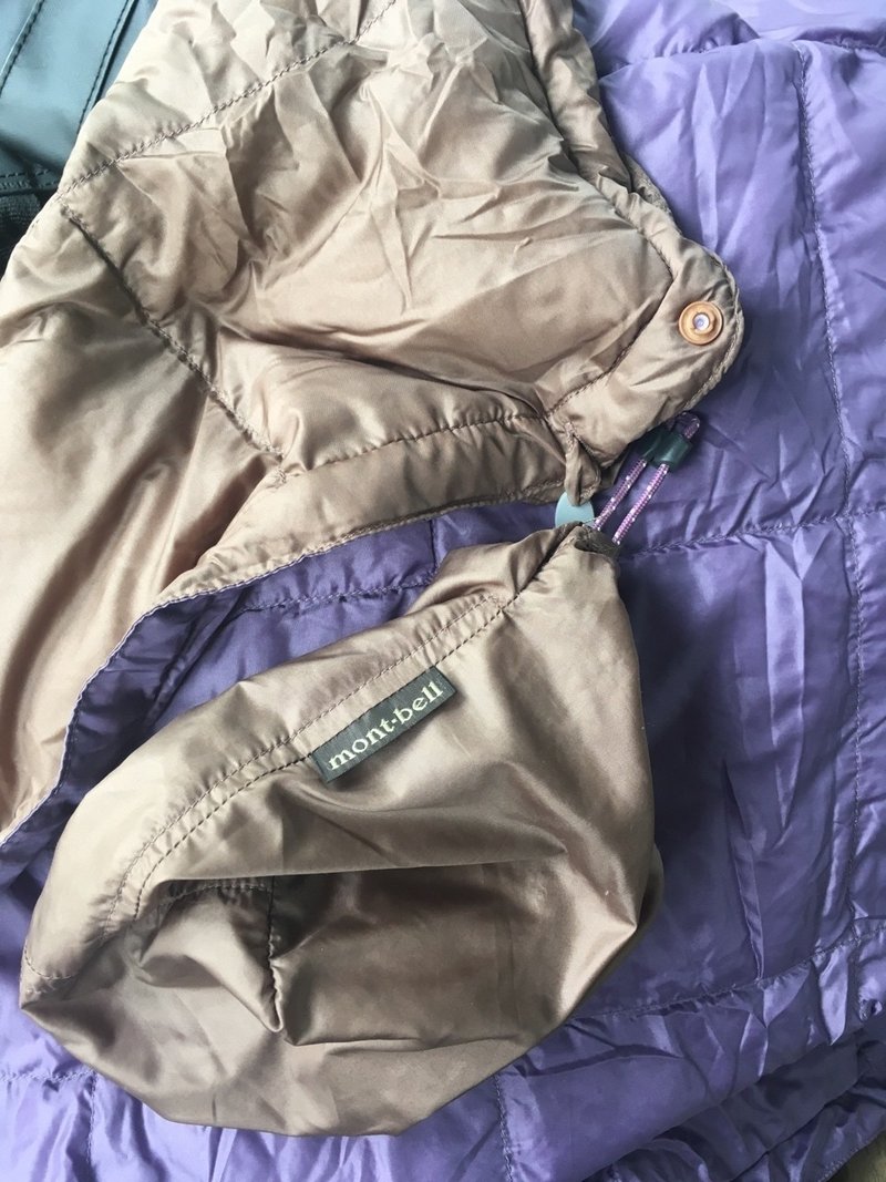 モンベルのブランケット もさ子 Note