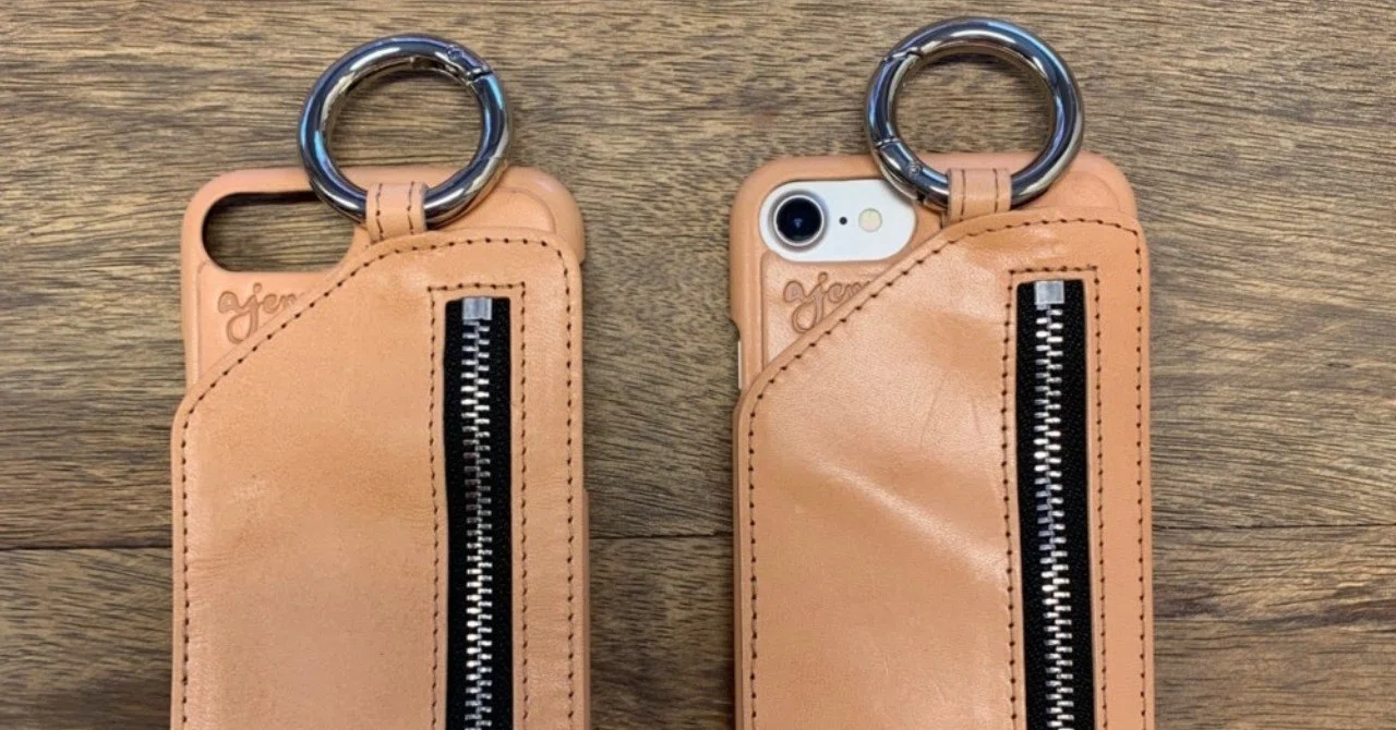 ajew ベージュ レザー iPhoneケース leather case | iPhone14.16e.17e共通対応 / beige - ajew（エジュー