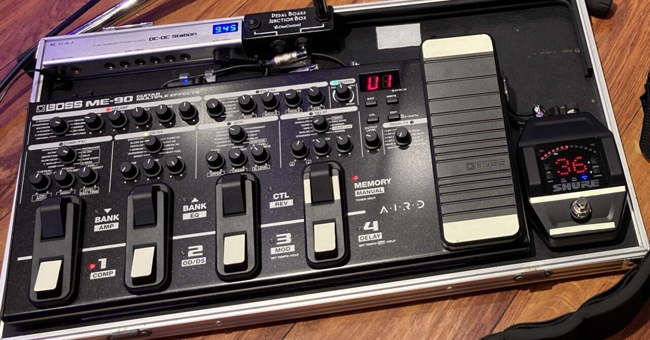 BOSS ME-90 しあわせ ギター マルチエフェクター BOSS ME-90 しあわせ ギター マルチエフェクター