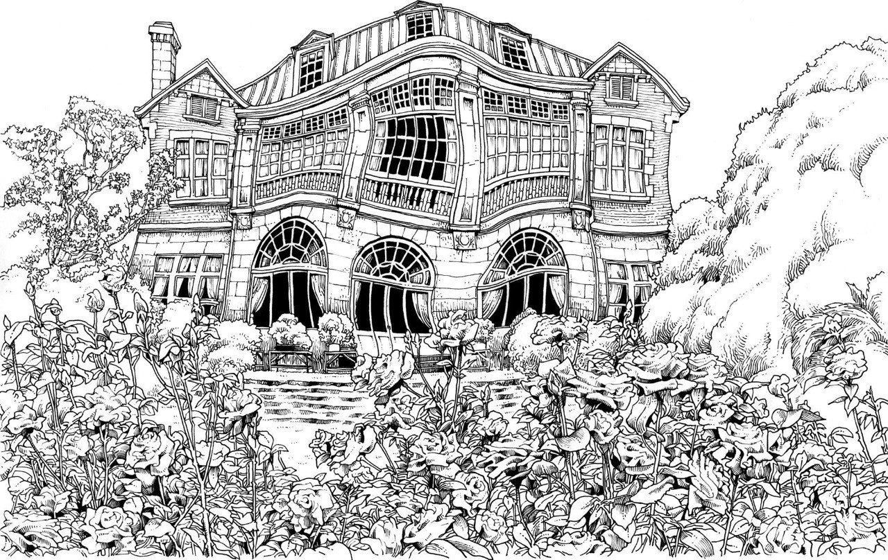 洋館 超短編小説 ホラー o Note