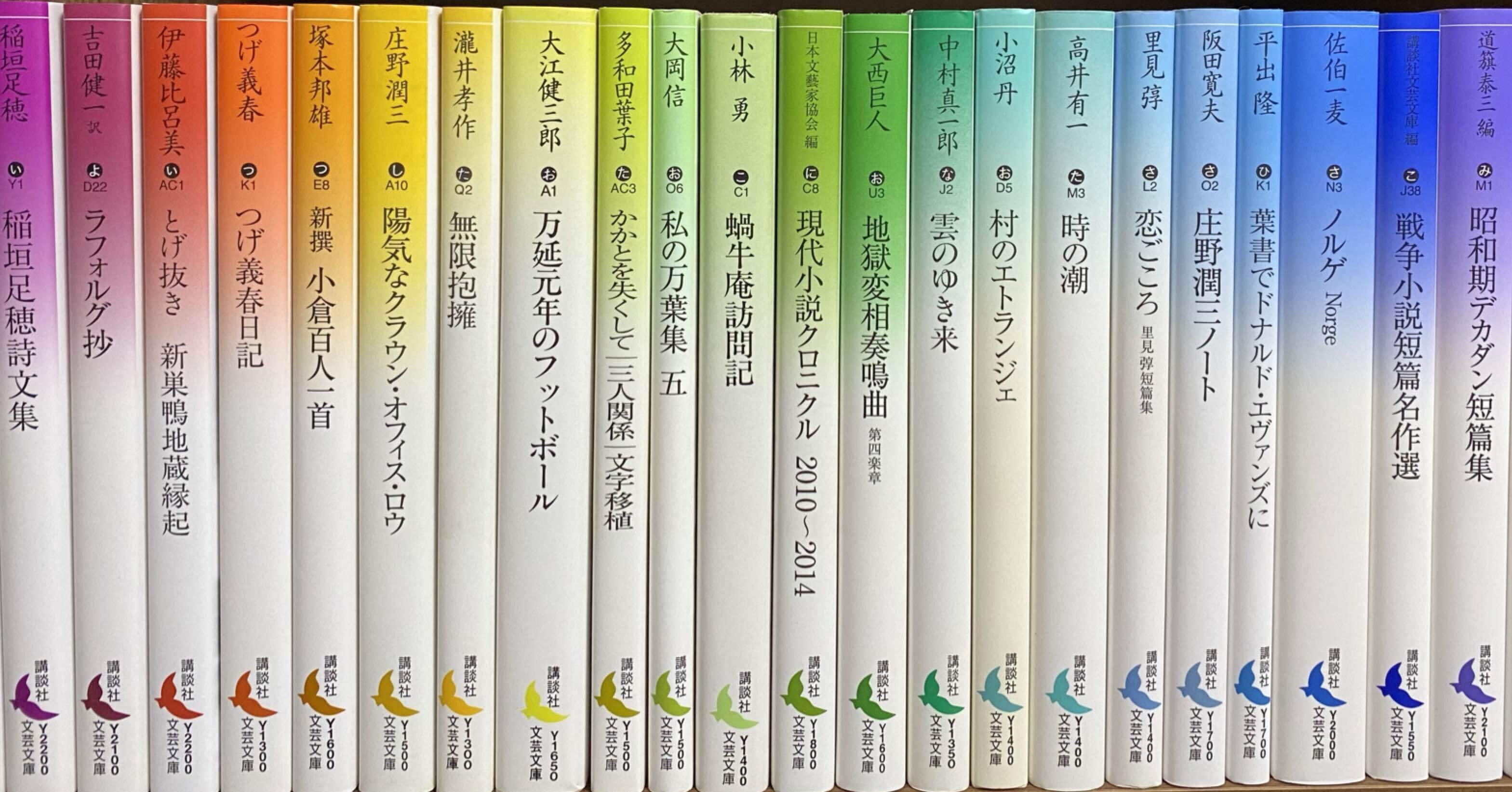 講談社文芸文庫刊行書目一覧 最新版｜かるめら