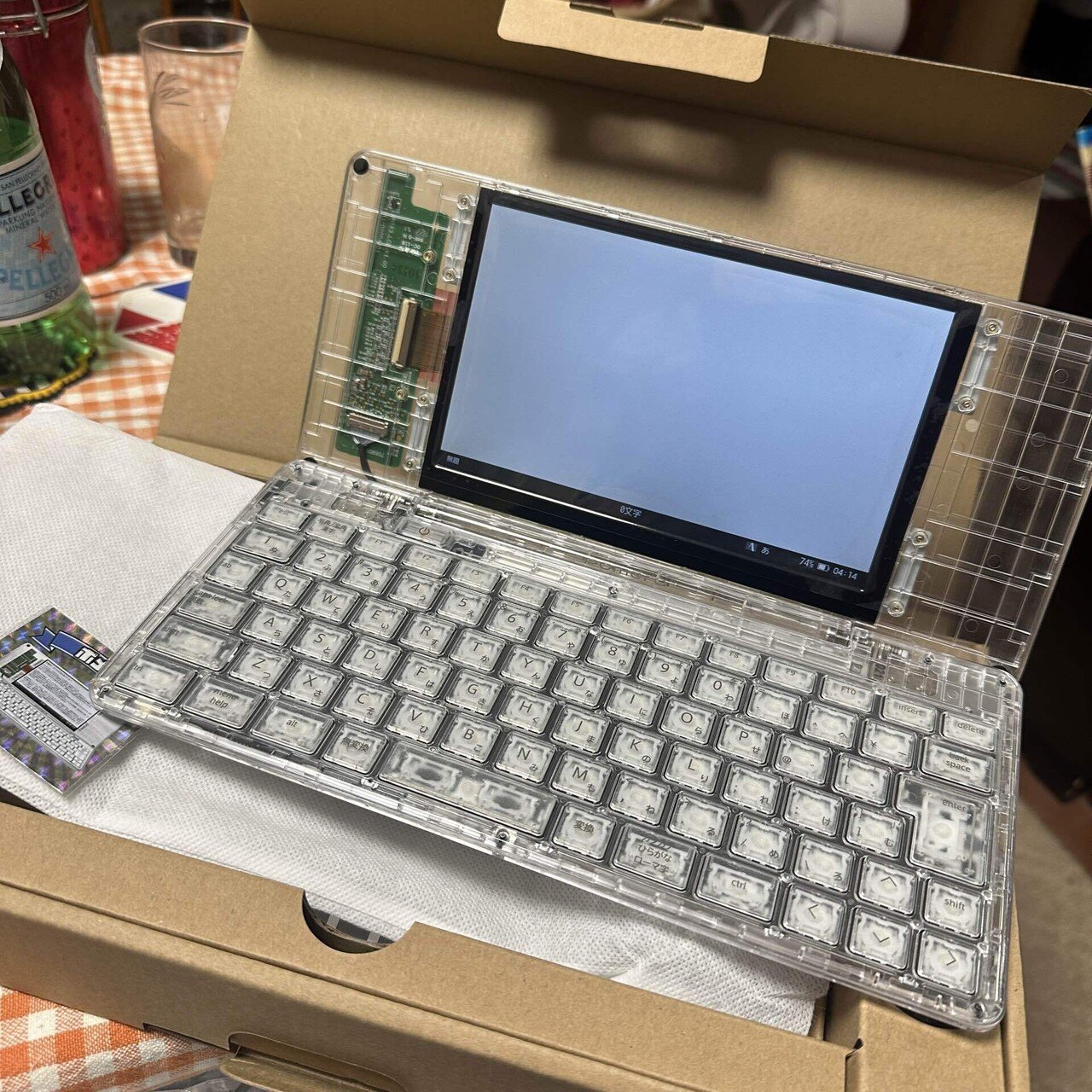 ポメラ DM5 シルバー　完動品 自作「ポメラ」用ケースへの道：③全部揃った｜みねのもみぢば