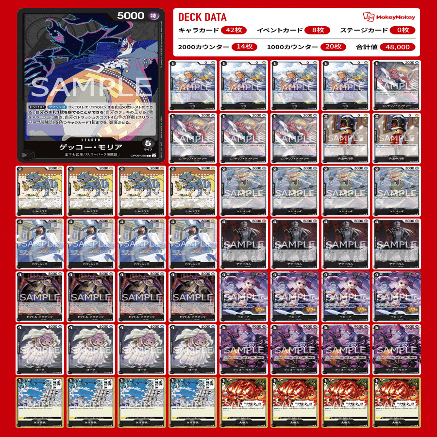 ワンピースカード】黒モリア解説【全文無料】｜ばんちき