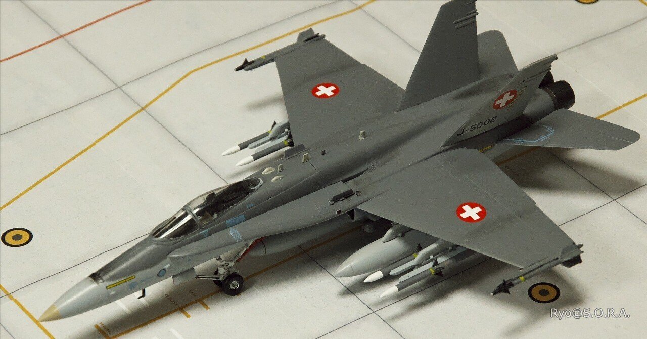 プラモデル製作記 タミヤ 1/72 マクダネル・ダグラス F/A-18