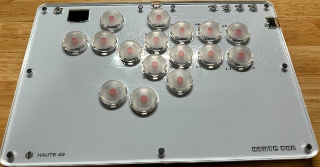 薄型ロープロ16ボタンレバーレスHaute Pad T16のレビュー｜ねいあん