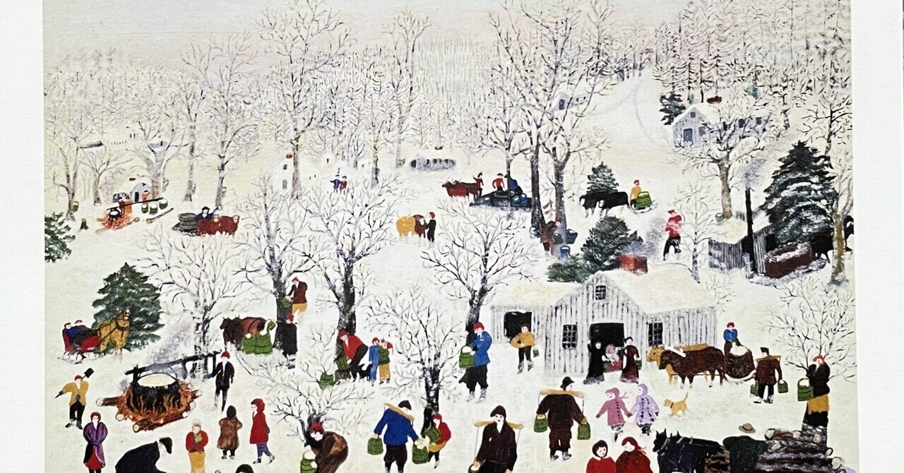 グランマ・モーゼスと過ごす12月｜ジェーン