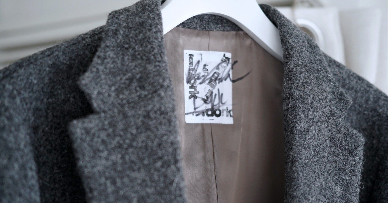 i am dork ansnam ツイードジャケット I am dork(アイアムドーク)